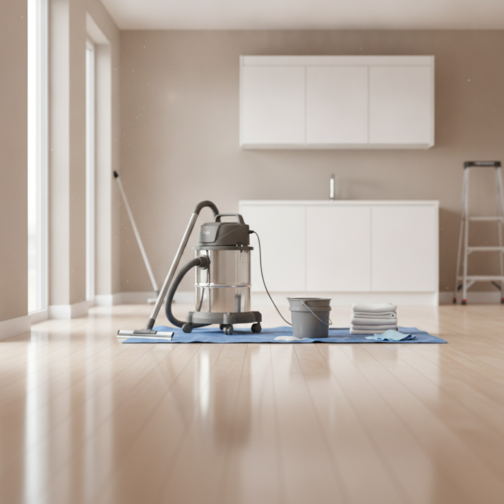 done Post-Construction Cleaning - No Face and No Text